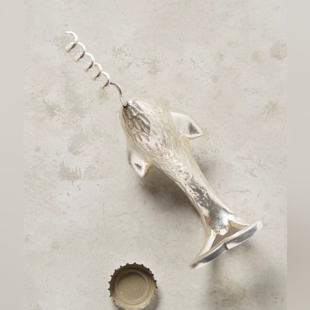 Anthropologie Narwhal Corkscrew & Bottle Opener